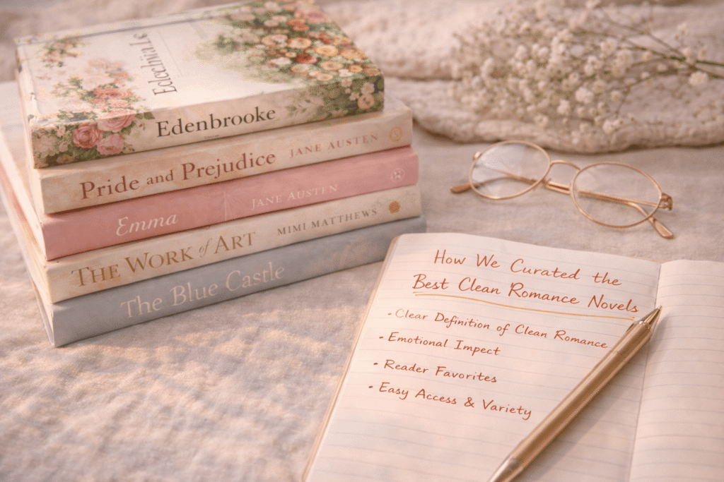 How Did We Curate the Best Clean Romance Novels