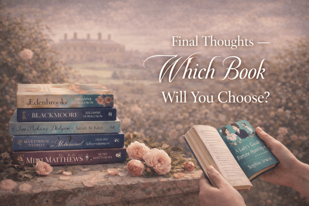 Final Thoughts — Which Book Will You Choose