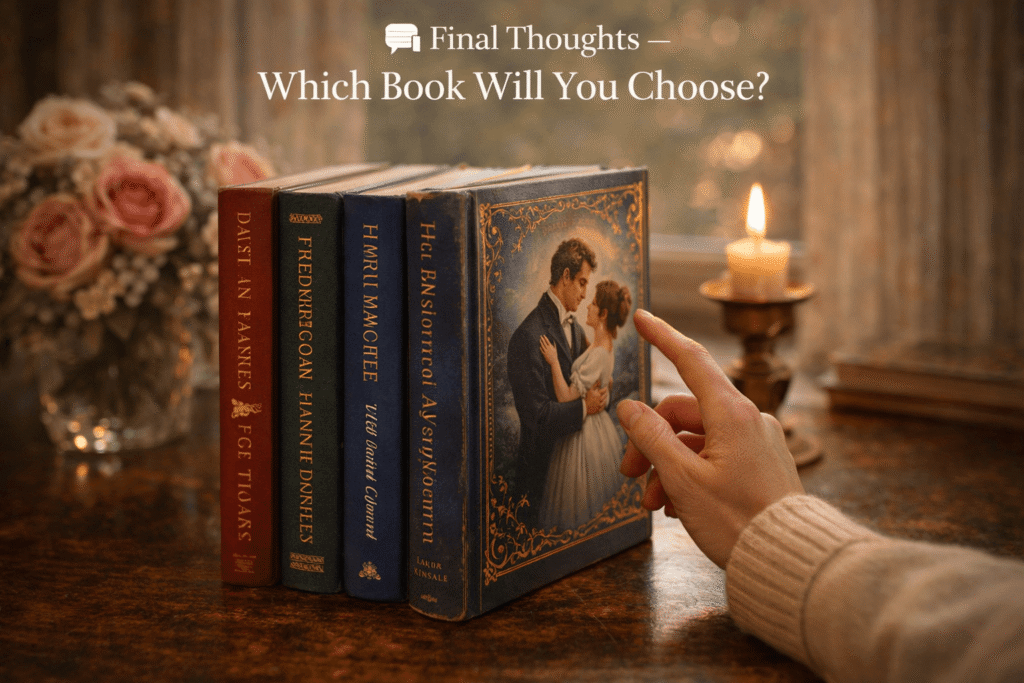 💬 Final Thoughts — Which Book Will You Choose